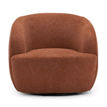 Rust Orange Cuddle Armchair
